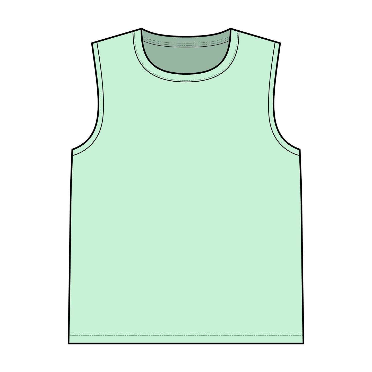 Dyce Roll Club - Unisex Cotton Tank Top