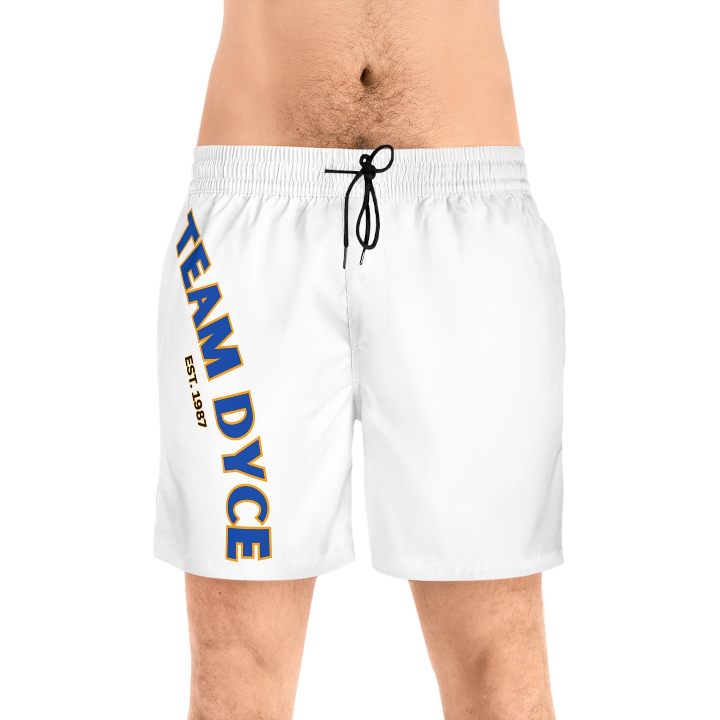 Team Dyce Mid-Length Swim Shorts (AOP)