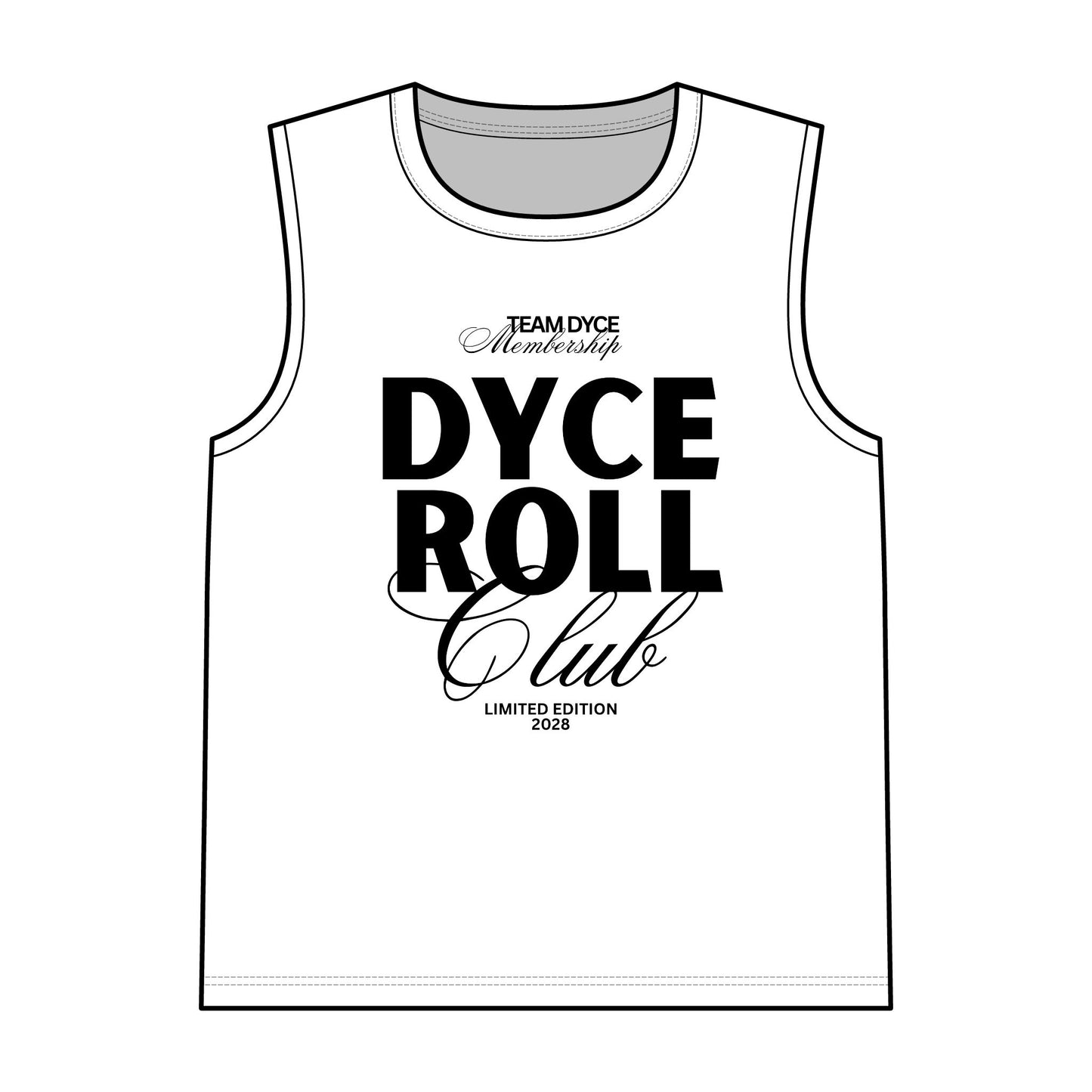 Dyce Roll Club - Unisex Cotton Tank Top