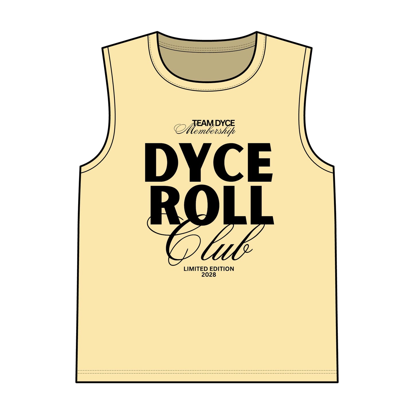 Dyce Roll Club - Unisex Cotton Tank Top