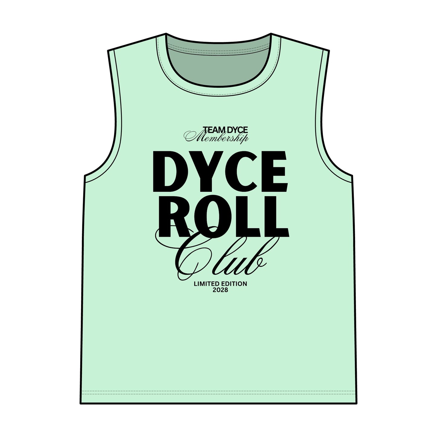 Dyce Roll Club - Unisex Cotton Tank Top